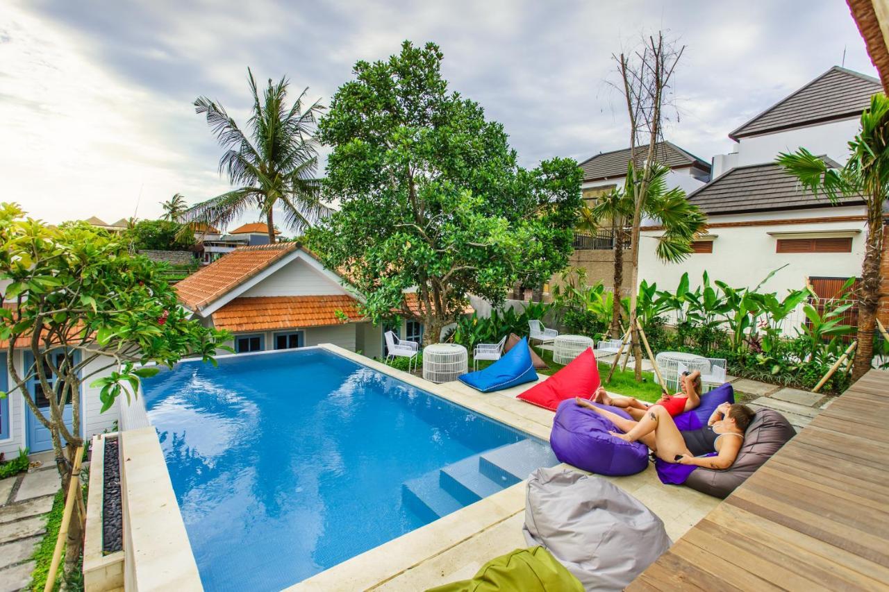 Angels Boutique Hostel Canggu Kültér fotó