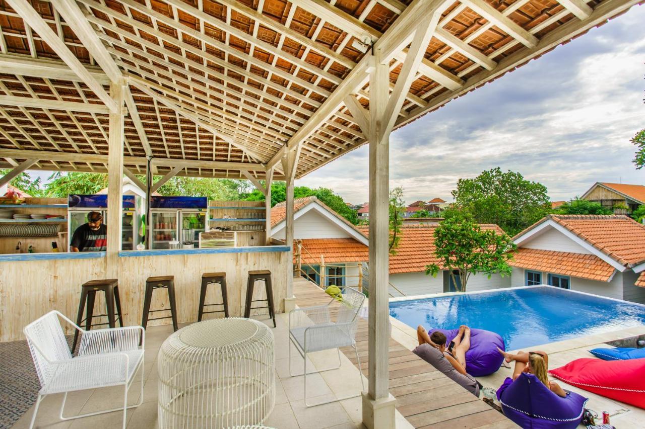 Angels Boutique Hostel Canggu Kültér fotó