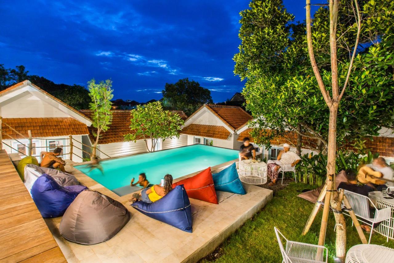 Angels Boutique Hostel Canggu Kültér fotó
